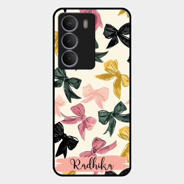 Bow Customize Glass Case Cover For Realme P3 Lite 5G