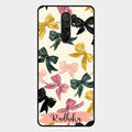Bow Customize Glass Case Cover For Redmi 9 Prime