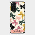 Bow Customize Glass Case Cover For Redmi Note 11