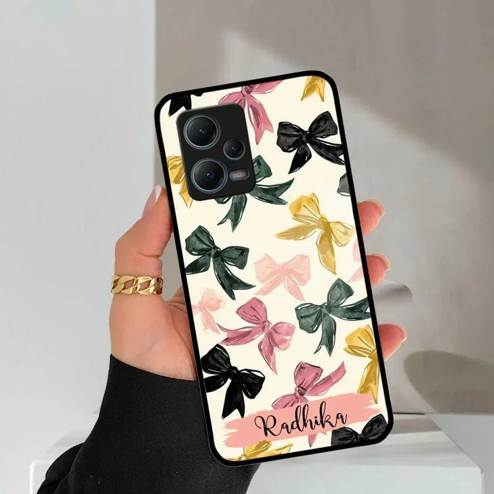 Bow Customize Glass Case Cover For Poco - ShopOnCliQ