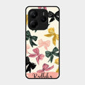 Bow Customize Glass Case Cover For Redmi Note 14 Se 5G