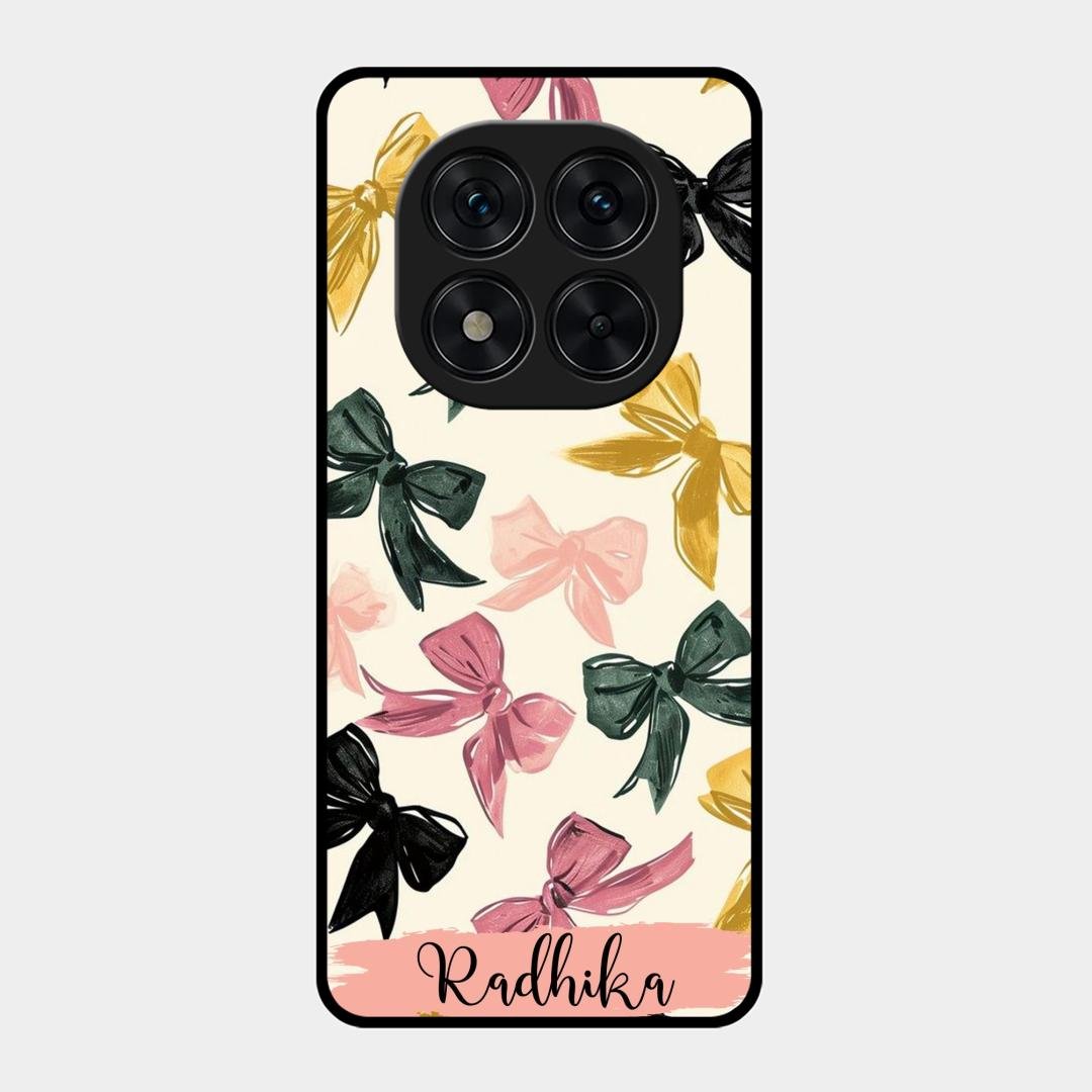 Bow Customize Glass Case Cover For Redmi Note 15 Pro 5G