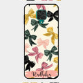 Bow Customize Glass Case Cover For Redmi Note 9 Pro