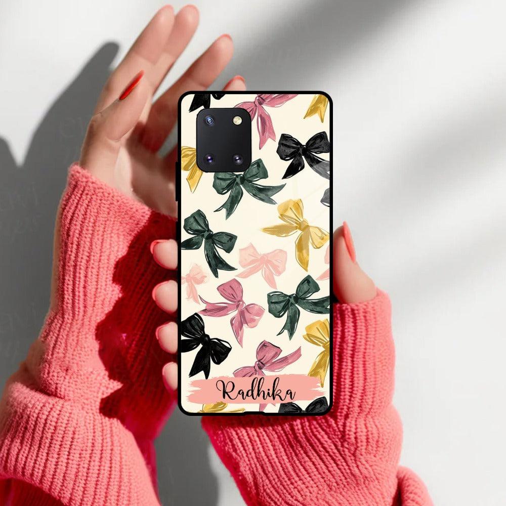 Bow Customize Glass Case Cover For Samsung - ShopOnCliQ