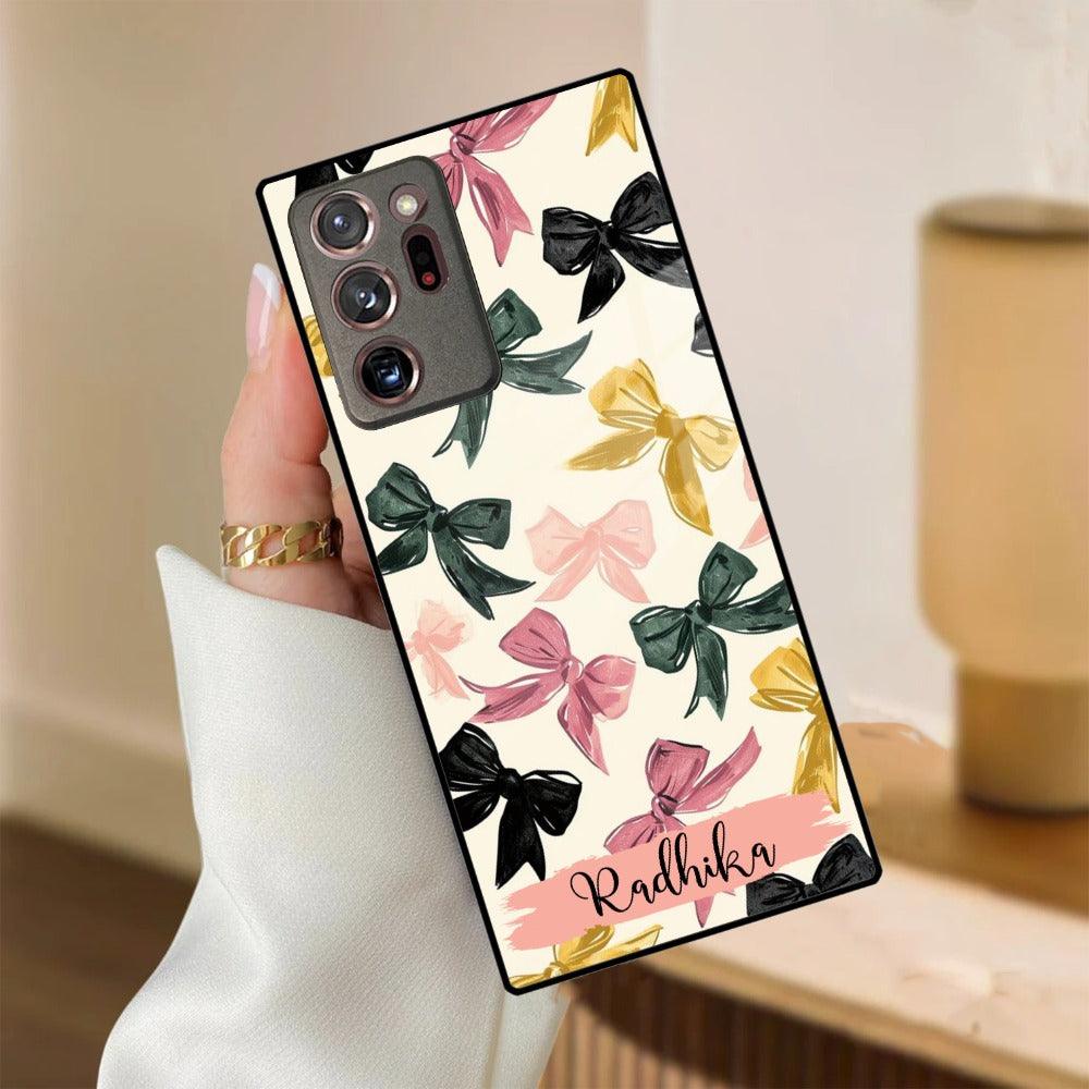 Bow Customize Glass Case Cover For Samsung - ShopOnCliQ