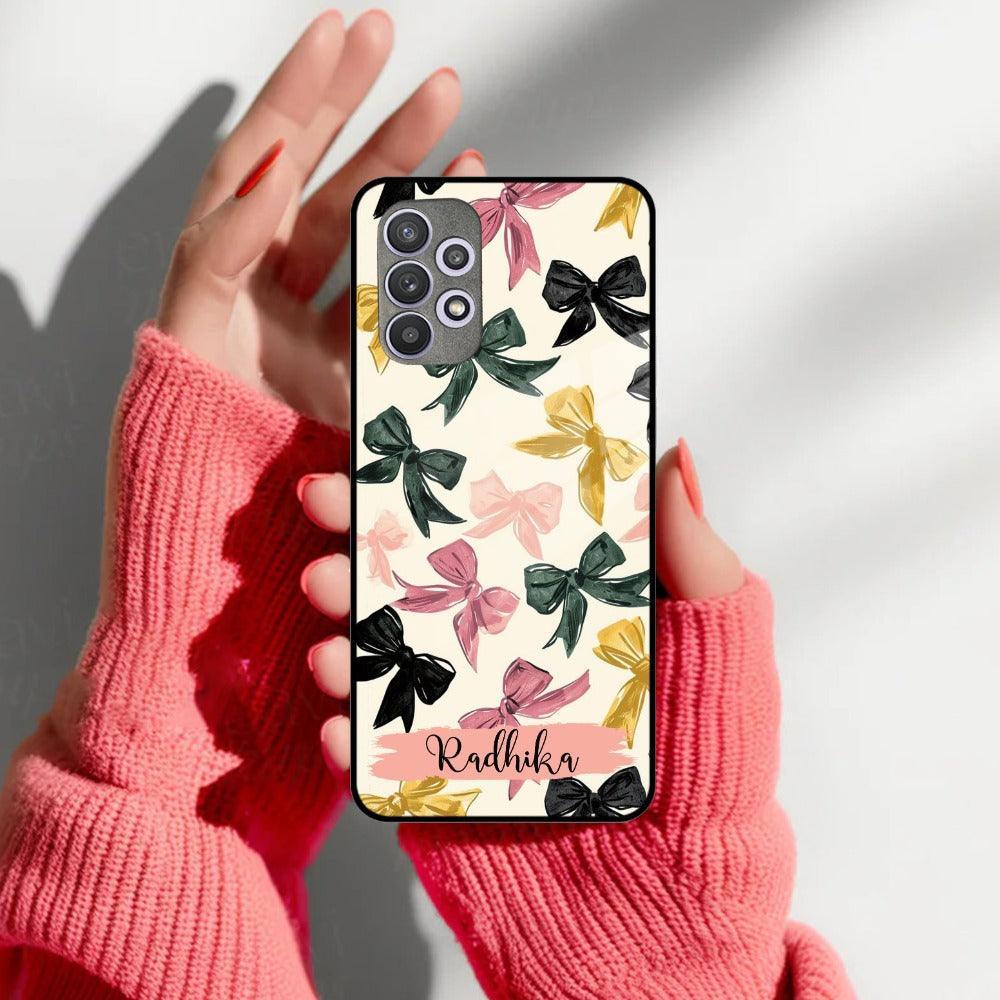 Bow Customize Glass Case Cover For Samsung - ShopOnCliQ