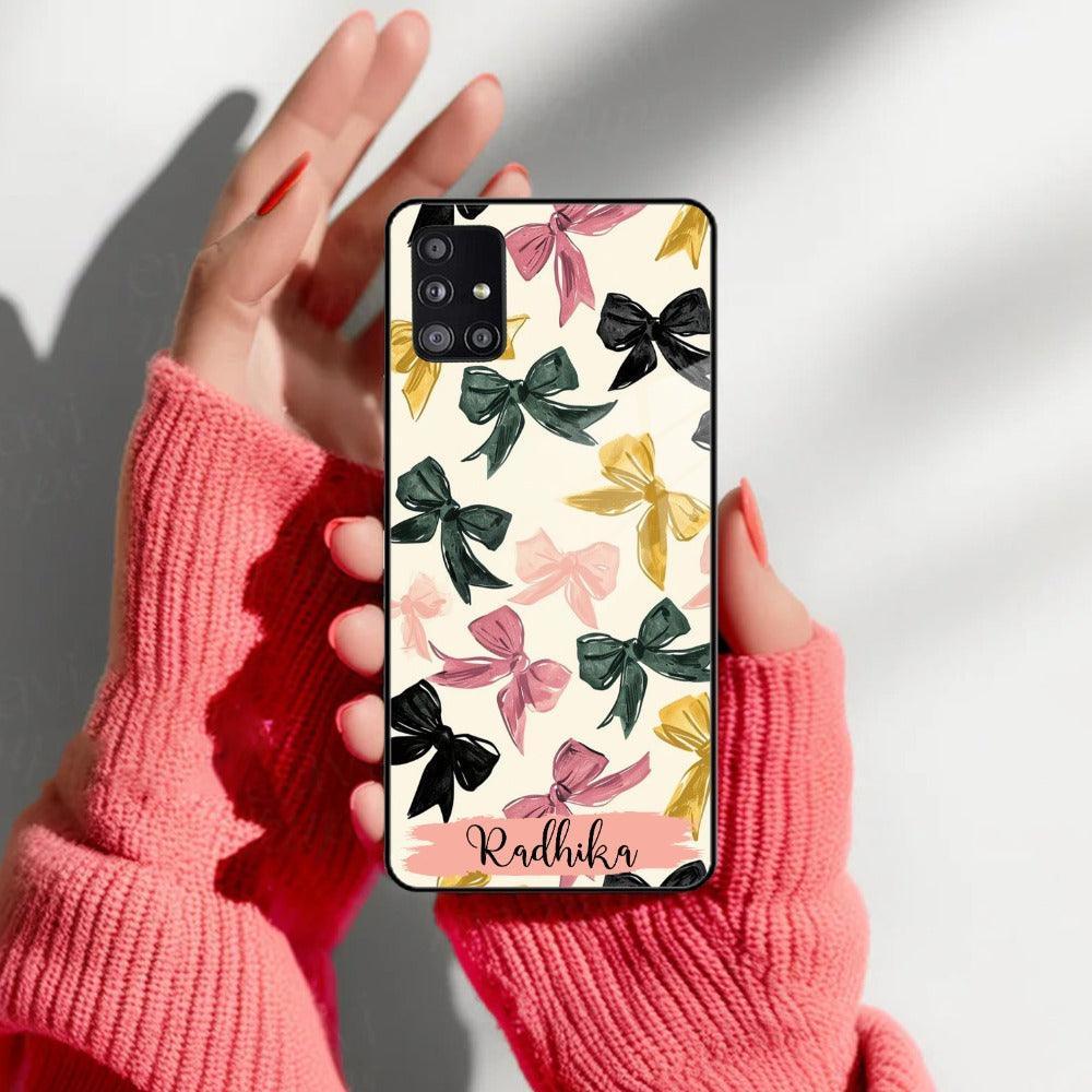 Bow Customize Glass Case Cover For Samsung - ShopOnCliQ