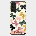 Bow Customize Glass Case Cover For Samsung Galaxy A34 5G