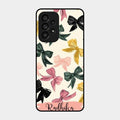 Bow Customize Glass Case Cover For Samsung Galaxy A53 5G