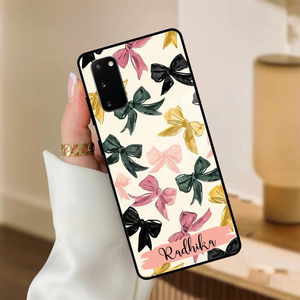Bow Customize Glass Case Cover For Samsung - ShopOnCliQ