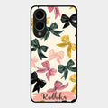 Bow Customize Glass Case Cover For Samsung Galaxy S25 Edge 5G