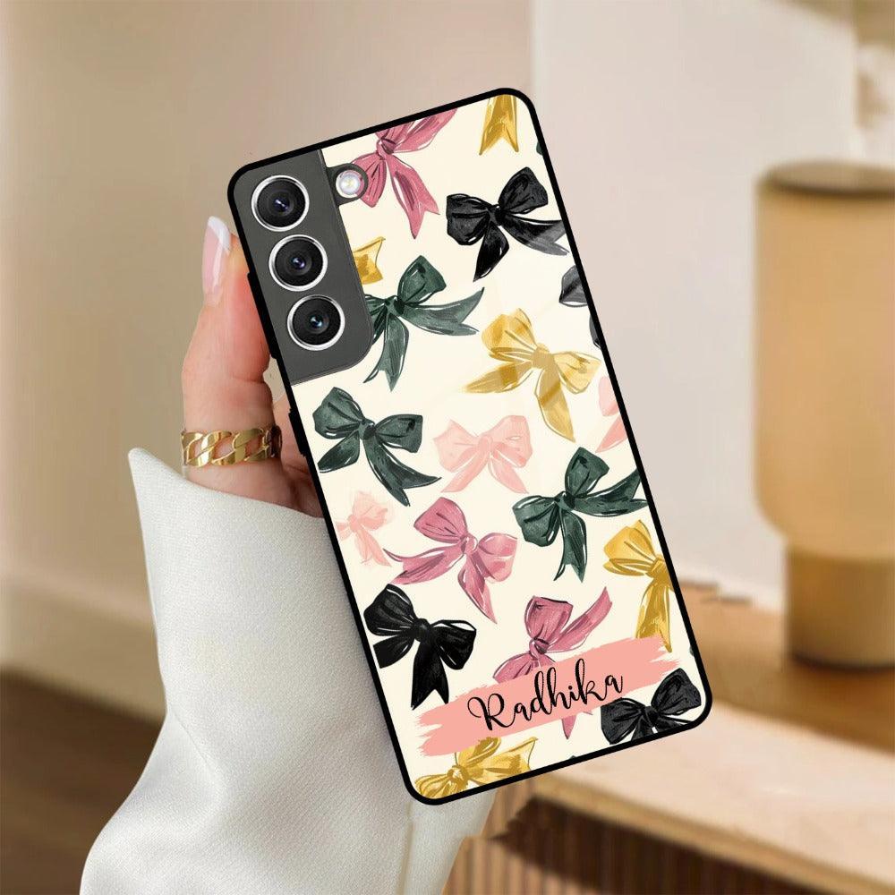 Bow Customize Glass Case Cover For Samsung - ShopOnCliQ