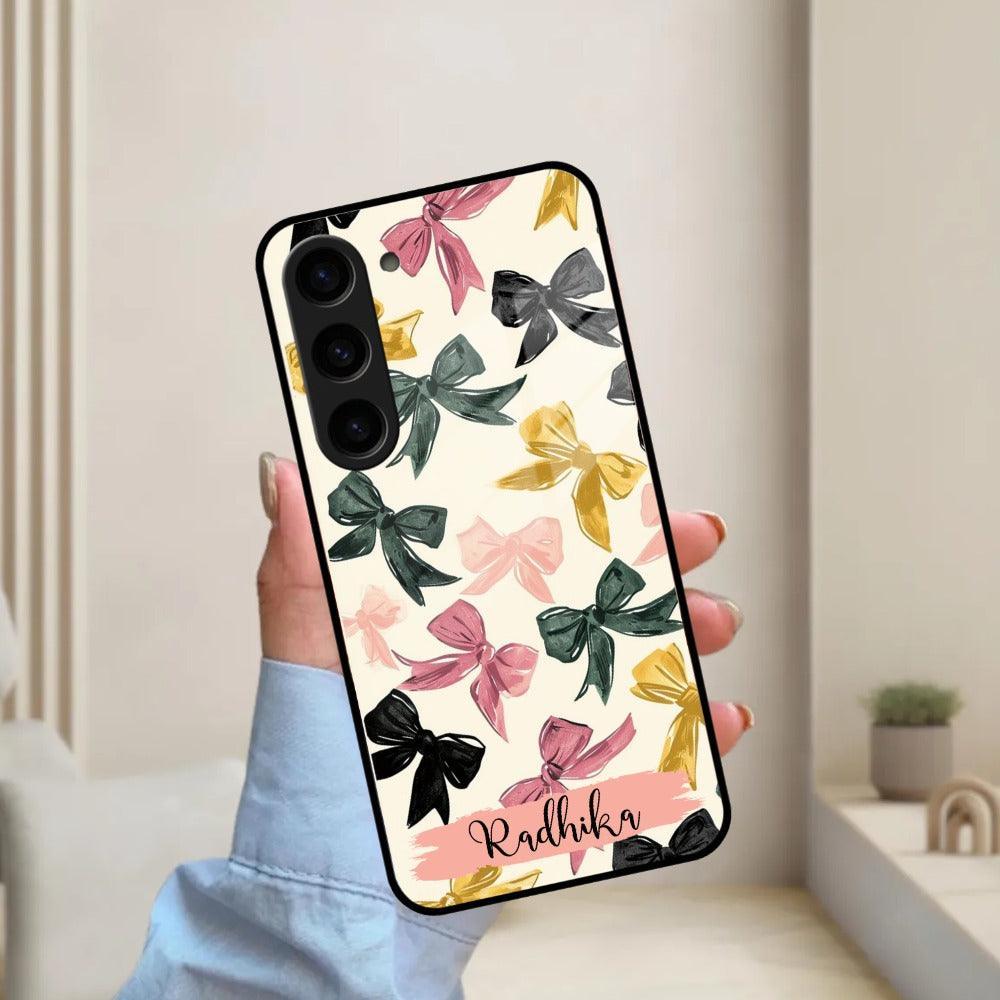 Bow Customize Glass Case Cover For Samsung - ShopOnCliQ