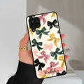 Bow Customize Glass Case Cover For Samsung Galaxy M42 5G