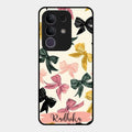 Bow Customize Glass Case Cover For Vivo T4X 5G