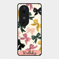 Bow Customize Glass Case Cover For Vivo V40 5G