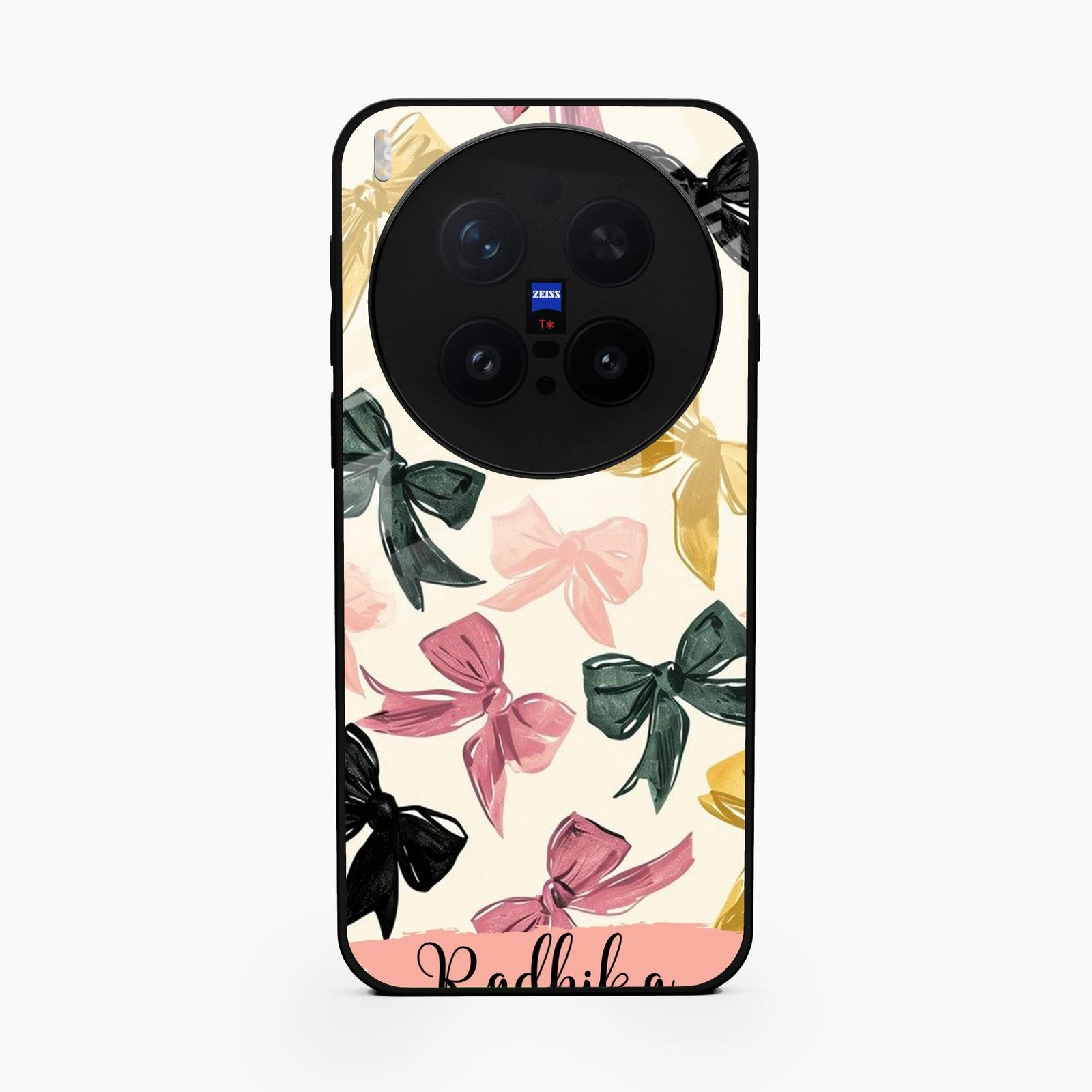 Bow Customize Glass Case Cover For Vivo X300 Pro 5G