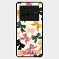 Bow Customize Glass Case Cover For Vivo X80 5G