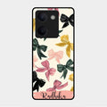 Bow Customize Glass Case Cover For Vivo Y300 Plus 5G