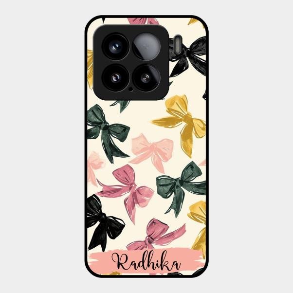 Bow Customize Glass Case Cover For Xiaomi 15 5G