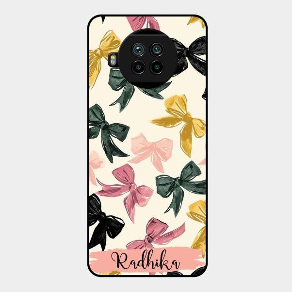 Bow Customize Glass Case Cover For Xiaomi Mi 10I 5G