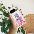 Braid Girl Customize Transparent Silicon Case For Google Pixel 8 Pro 5G