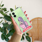 Braid Girl Customize Transparent Silicon Case For iQOO Z9 5G