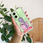 Braid Girl Customize Transparent Silicon Case For iQOO Z9 Lite 5G
