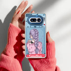 Braid Girl Customize Anti Yellow Case For Nothing Phone 4A 5G