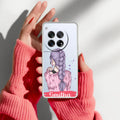 Braid Girl Customize Anti Yellow Case For OnePlus 12 5G