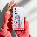 Braid Girl Customize Anti Yellow Case For OnePlus 9 Pro