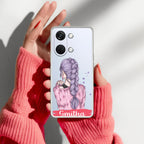 Braid Girl Customize Transparent Silicon Case For OnePlus Nord 3 5G