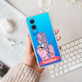 Braid Girl Customize Transparent Silicon Case For OnePlus Nord CE 4 Lite 5G