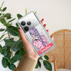 Braid Girl Customize Anti Yelllow Case For Realme GT 6 5G