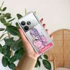 Braid Girl Customize Anti Yelllow Case For Realme GT 6T 5G
