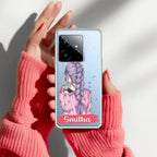 Braid Girl Customize Anti Yelllow Case For Realme GT 7 5G