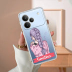 Braid Girl Customize Anti Yelllow Case For Realme P4 Pro 5G