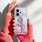 Braid Girl Customize Anti Yelllow Case For Realme Narzo Power 5G