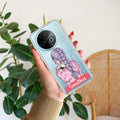 Braid Girl Customize Transparent Silicon Case For Vivo Y39 5G