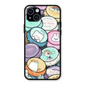 Bunny Buddies Glass Case Cover For iPhone 14 Plus