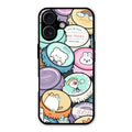 Bunny Buddies Glass Case Cover For iPhone 16 Plus