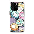 Bunny Buddies Glass Case Cover For iPhone 16 Pro Max