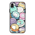 Bunny Buddies Glass Case Cover For iPhone XR