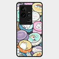 Bunny Buddies Glass Case Cover For Iqoo 11 5G