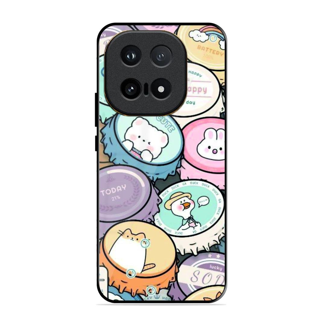 Bunny Buddies Glass Case Cover For iQOO 15 5G