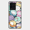 Bunny Buddies Glass Case Cover For Iqoo 9T 5G