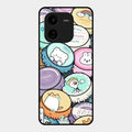 Bunny Buddies Glass Case Cover For Iqoo Z9X 5G