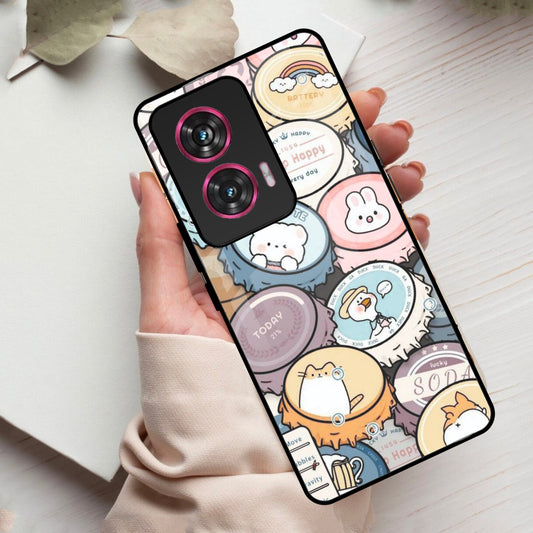 Bunny Buddies Glass Case Cover For iPhone - ShopOnCliQ