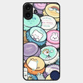 Bunny Buddies Glass Case Cover For Nothing Cmf Phone 1
