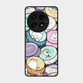Bunny Buddies Glass Case Cover For Oneplus 13 5G
